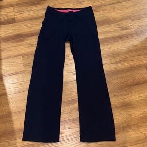 LUCY Power Flare Leggings Yoga Pants Navy Women's Size Small Short
